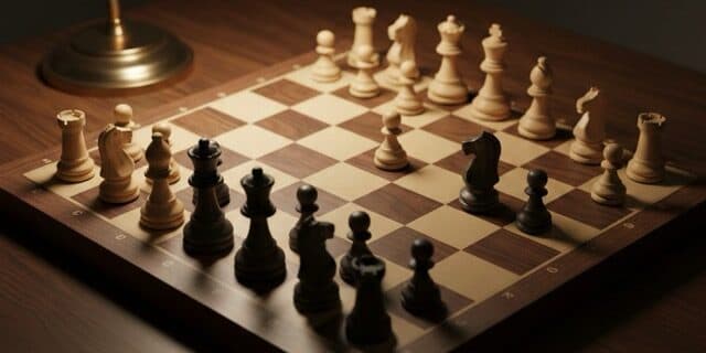 Chess Wooden Medium - Health & Personal Care