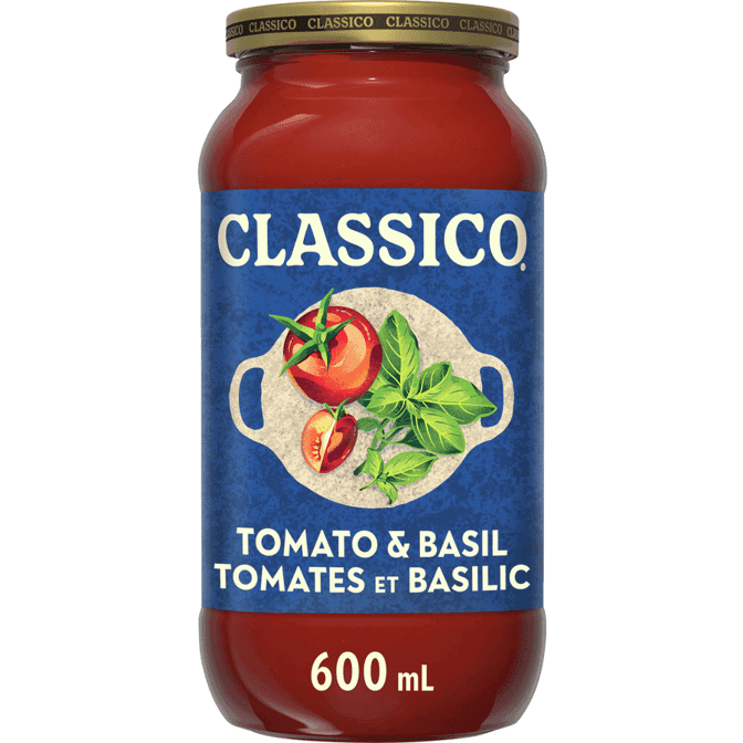 Classico Tomato Basil 600ml - Condiments