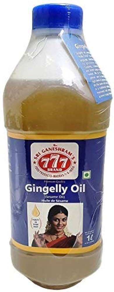 777 Gingelly Oil 1L - Cooking Essentials