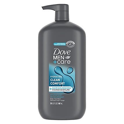 Dove Body Wash Clean Comfort 400ml - Health & Care