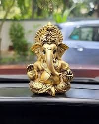 Car Dash God Idol Ganpati - NP 203 - KitchenReligious