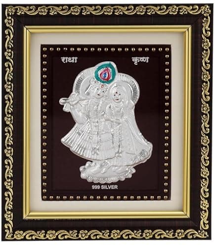 Car Dash God Idol Krishna & Radha - KitchenReligious