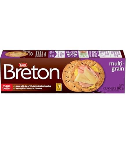 Dare Breton Multi Grain Crackers 200g - Snacks