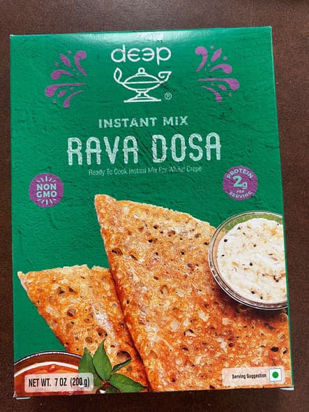 Deep Instant Rava Dosa Mix 7oz - Ready-to-Cook