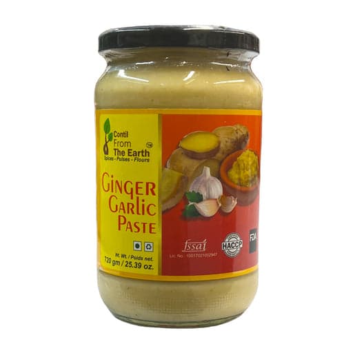 From The Earth Ginger Garlic Paste 720g - Cooking Essentials