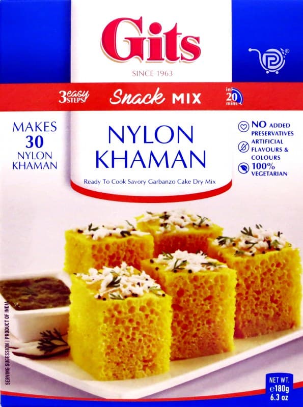 Gits Instant Nylon Khaman 500g - Ready-to-Cook