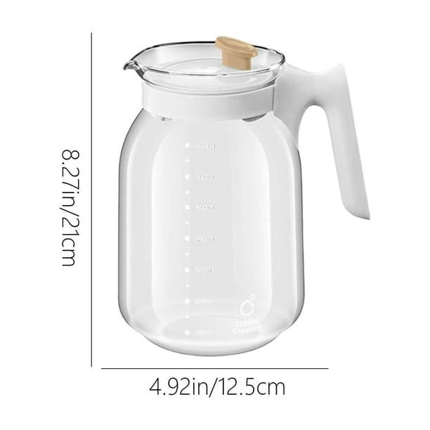 Glass Jar With Lid 1.3L - Household
