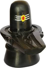 God Idol Black Shiv Ling Size-4 - KitchenReligious