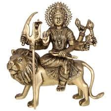 God Idol Brass Ambaji Mata - KitchenReligious