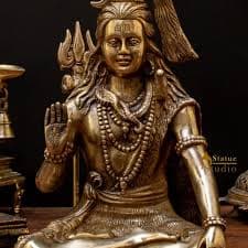 God Idol Brass Shiv Ji - KitchenReligious