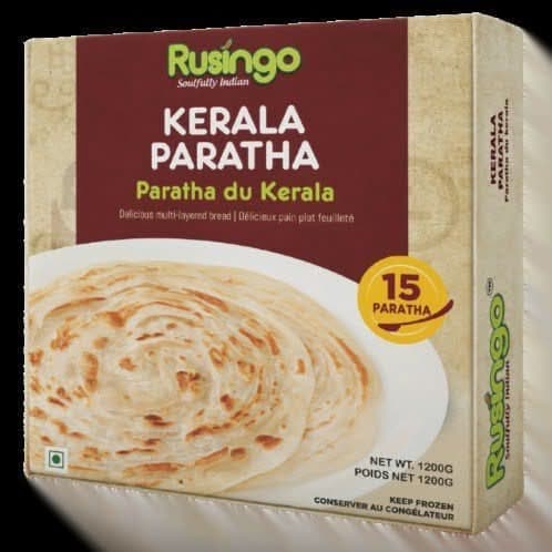 Rusingo Frozen Kerala Paratha 1.2kg - Frozen