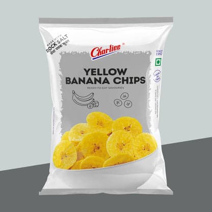 Charliee Yellow Banana Chips 150g - Snacks