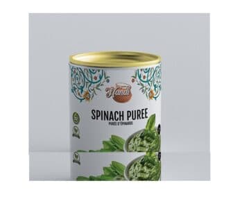 Handi Spinach Puree 800g - Frozen