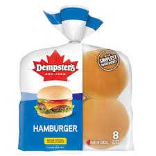 Dem Bun Hamburger 8pcs - Bakery & Bread