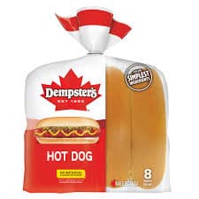 Dem Bun Hot Dog 8pcs - Bakery & Bread