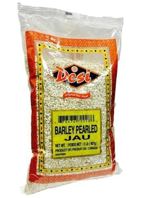 Desi Pearled Barley 2lb - Flour & Grains