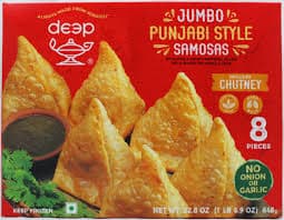 Deep Five River Jumbo Punjabi Samosa 8x8pcs - Frozen