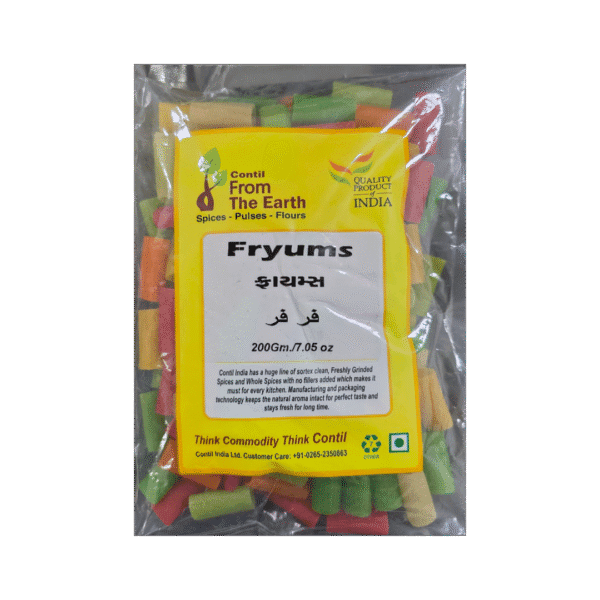FOOD EARTH Fryums Pipe Color 200g - Snacks