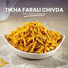 From The Earth Namkeen Farali Chivda Tikha 340g - Snacks