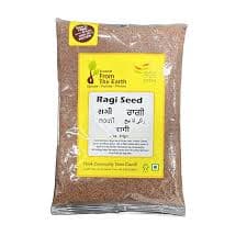 From The Earth Pulses Ragi Whole 2lb - Flour & Grains