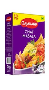 GAJANAND Chat Masala 100g - Spices and Herbs