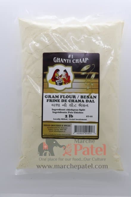 Ghanti Chaap Besan 4lb - Flour & Grains