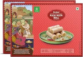 Jh Kaju Pista Roll 500g - Snacks
