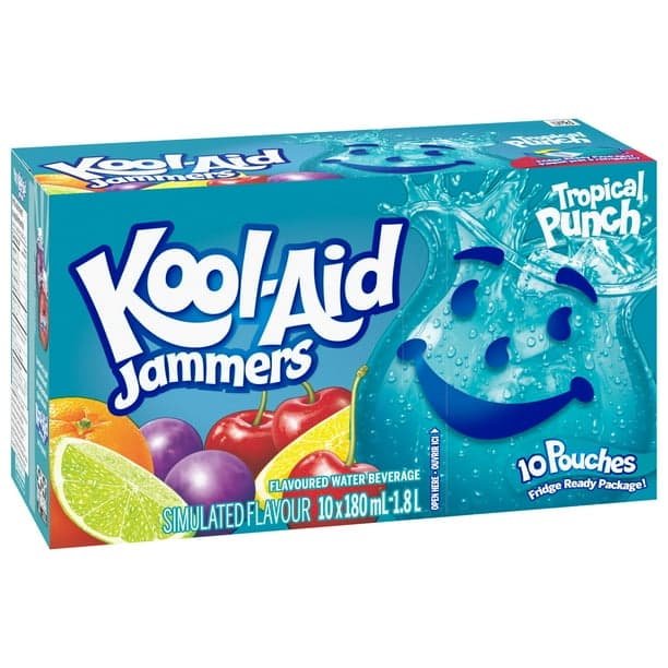 Kool-Aid Tropical Punch 10x180ml - Beverages