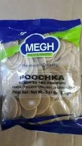 Megh Puchka Ready To Fry Pani Puri 250g - Ready-to-Cook