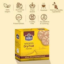 Mora Wheatos Dry Fruit 200g - Snacks