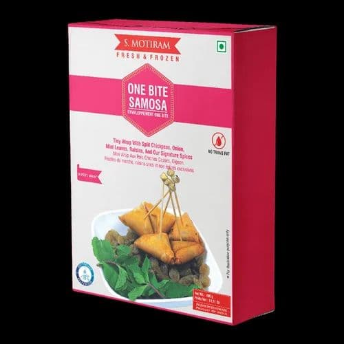 S MOTIRAM Frozen Jain Samosa 400g - Frozen