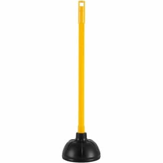 Plunger Toilet with Wooden Handle - Household