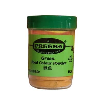 Preema Green Food Color - Cooking Essentials