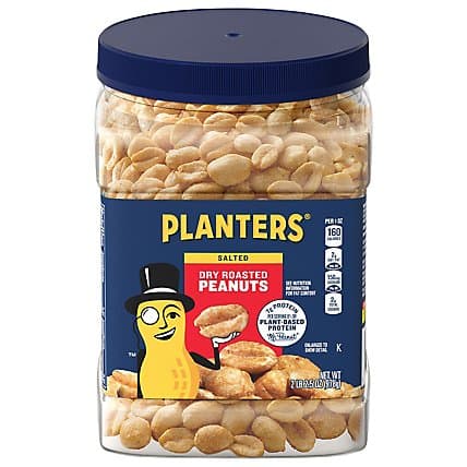 Planters Salted Peanuts 200g - Snacks