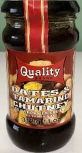 Q Dates Tamarind Chutney 312g - Condiments