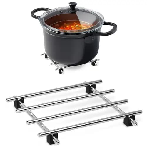 Ss Hot Pot Stand Small - Household