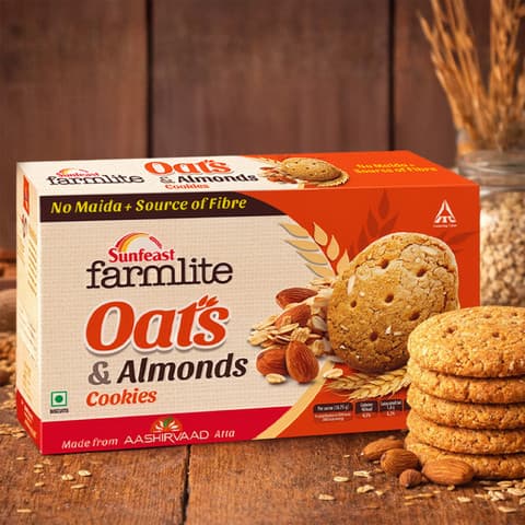 Sunfeast Cookies Diabetic Friendly Vanilla 150g - Snacks