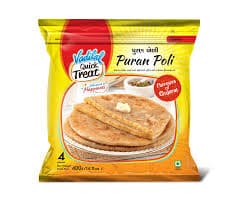 Vad Frozen Puran Poli 400g - Frozen