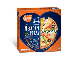 Vadilal Frozen Pizza Mexican Desi 225g - Frozen