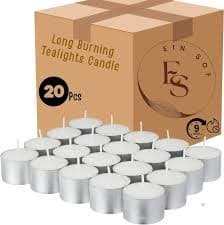 V-FRESH CUSINE Candle Tea Light Color 20pcs - Household