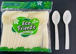 Vishva Disposable Bio Spoon 7" 20pcs - Household