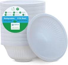 Vishva Disposable Bowls 354ml 20pcs - Household
