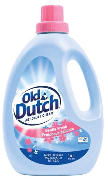 Old Dutch Liquid Fabric Softener Gentle Fresh 1.6L - Household