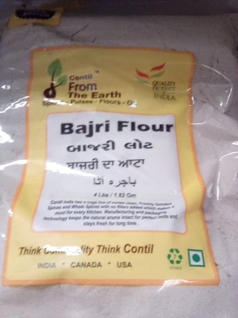 From The Earth Bajri Flour 4lb - Flour, Grains & Rice
