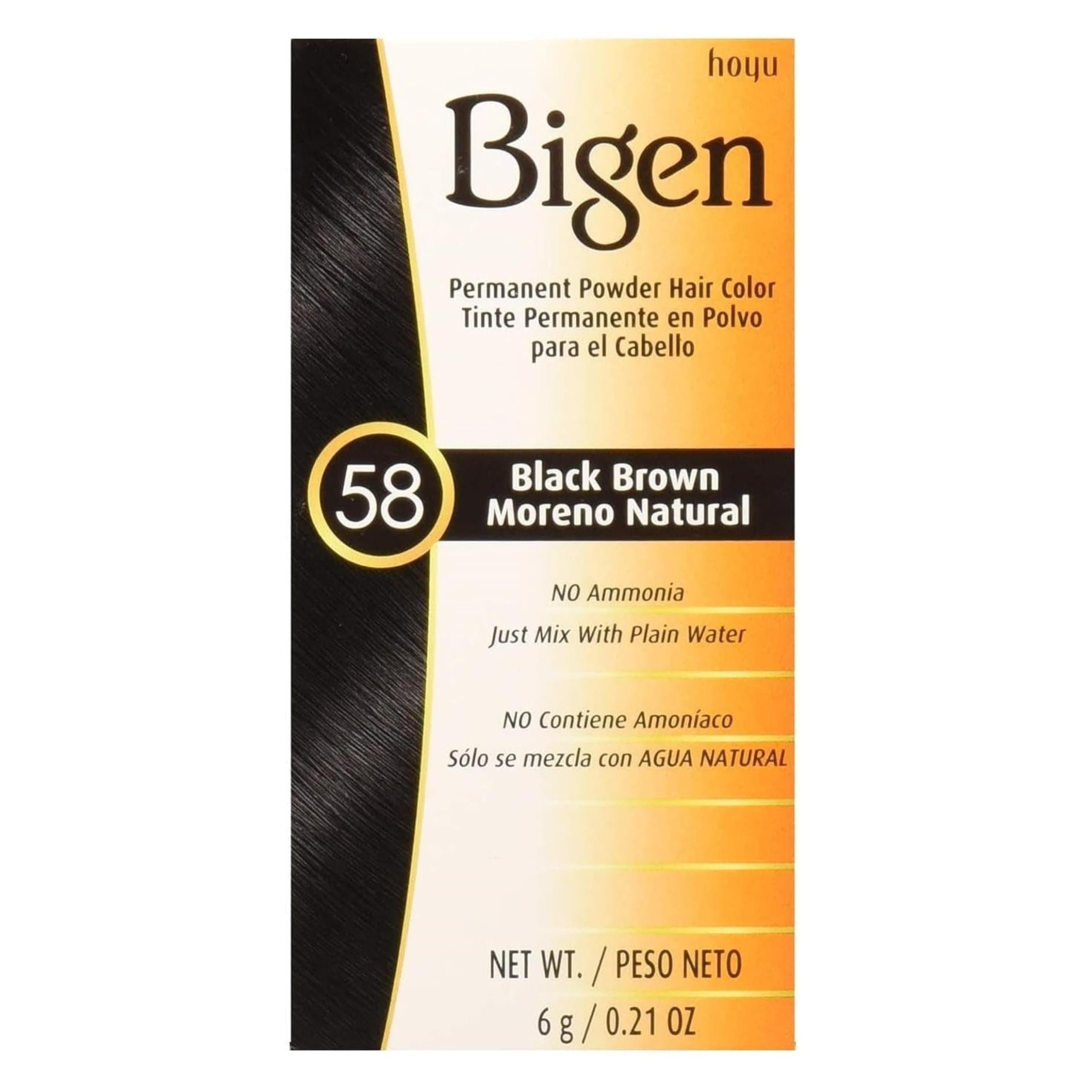 Bigen 58 Black Brown Pack - Health & Care