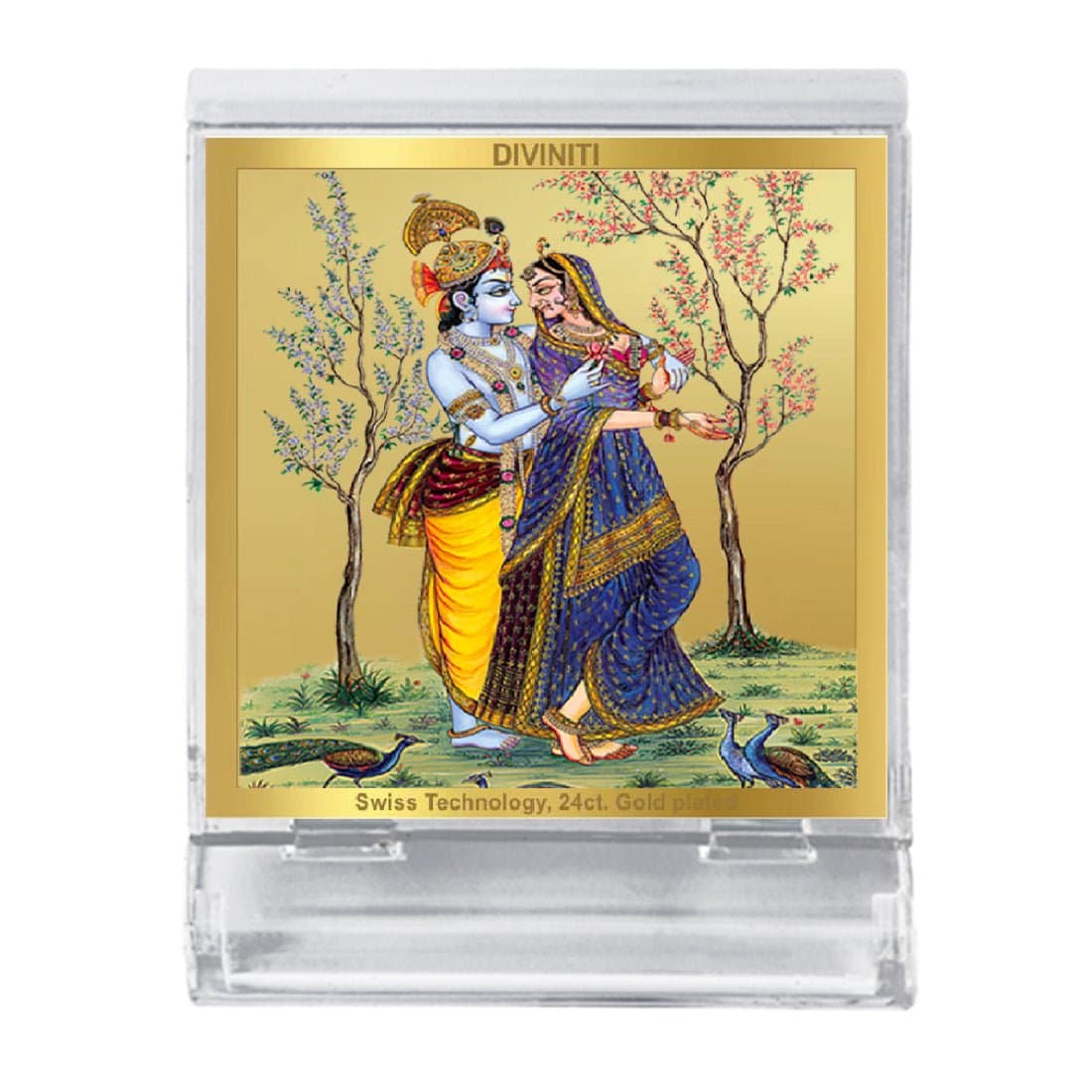 Car Dash God Frame Krishna & Radha - KitchenReligious