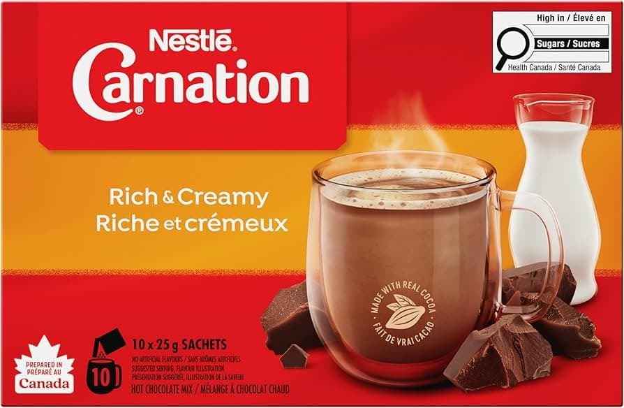 Carnation Rich Cream 10x25g - Dairy