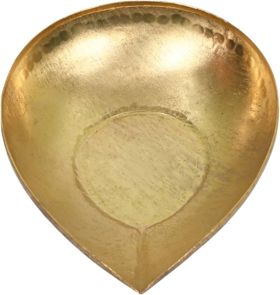 Diya Brass Long Big Size - KitchenReligious