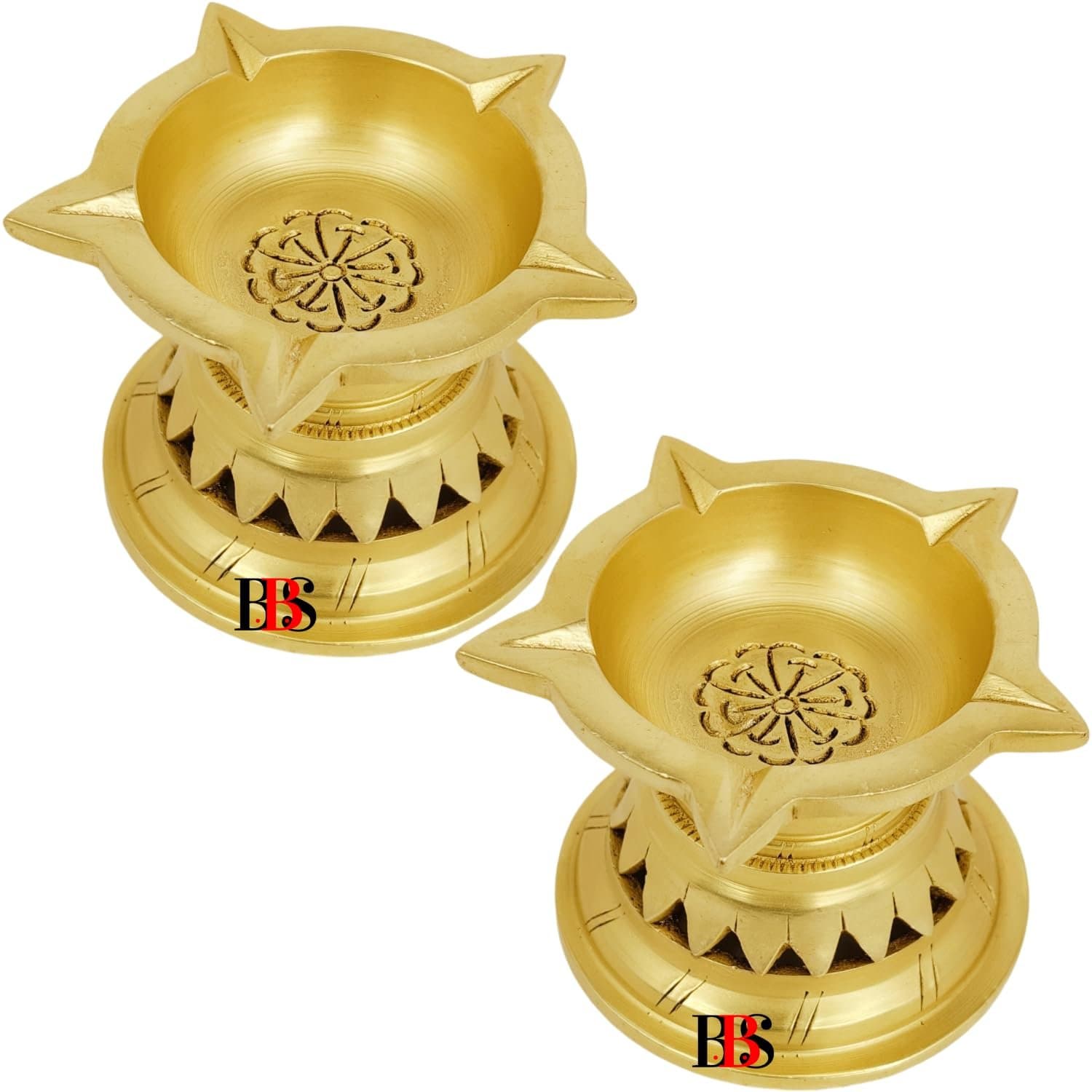 Diya Brass Small Size - KitchenReligious