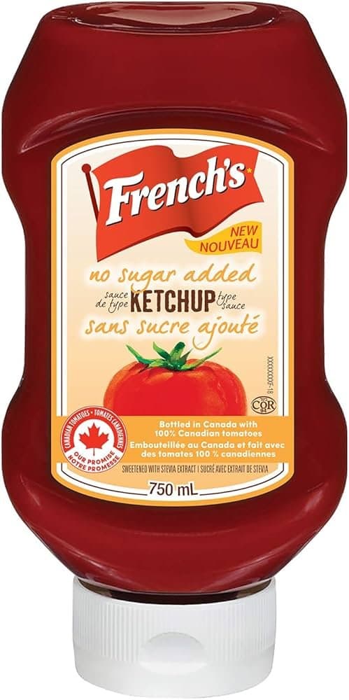 French Tomato Ketchup No Sugar 750ml - Condiments